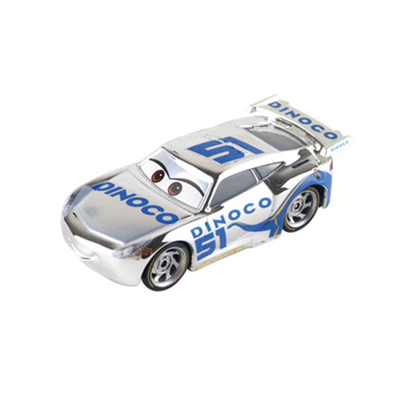 Pixar Cars Lightning McQueen Gold Silber McQueen Cruz Schwarz Hook Carla Veloso Metall-Druckguss Spielzeugauto Kindergeschenk