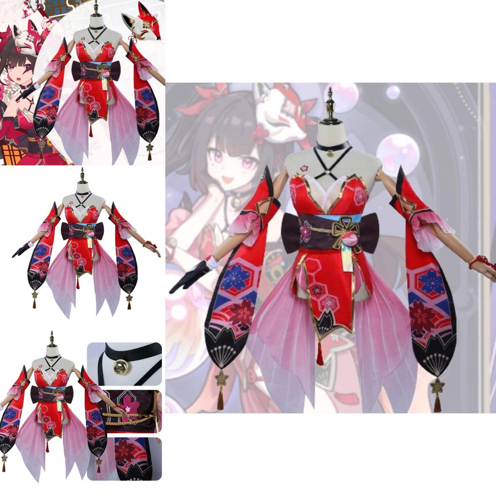 Northwater Trade Fireworks Cosplay Costume Polyester Game Theme Spring 2024 Release