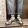 Cowhide version~ The same dad shoes for women in the summer of 2025, the new versatile European silver casual sports shoes for women