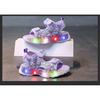 Summer New Girls' My Melody Princess Sandals Children's Kuromi Velcro Glowing Student Beach Shoes