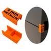 Set of 2x Carpenter' Handles for Fronts, Gap 4mm