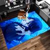 1pc Wednesday Addams4 Print Area Rug - Soft, Washable Non-Slip Indoor Mat for Office Chairs, Living Room, Home Office Decorative Rug