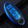 4buttons Car Key Case Cover for Nissan Leaf Micra Qashqai J11 J10 X Trail T32 Versa Note Patrol Key Fob Cover Accessories