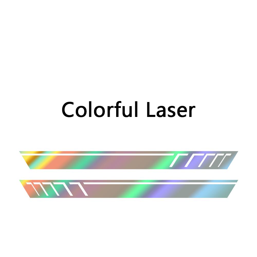 2Pcs for Mercedes Benz X Class W470 Car Sticker Side Door Styling Sport Racing Stripe Skirt Vinyl Body Long Decal Accessories