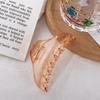 Vintage Transparent Girls Fashion Woman Hair Claws Hair Accessories Ponytail Holder Crab Clips