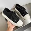 Men's Canvas Shoes Versatile Lightweight and Comfortable Student Shoes Fashionable Trendy Simple and Casual Board Shoes