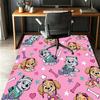 PAW Patrol Pattern Rug, Indoor/Outdoor Mat, for Picnic, Gameroom, Bedroom, Office, Living Room, Home Decor Carpet, Birthday Gift