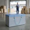 Lightweight Insulated Container with Lid | and cold storage, Builtin Side Handholds, expanded