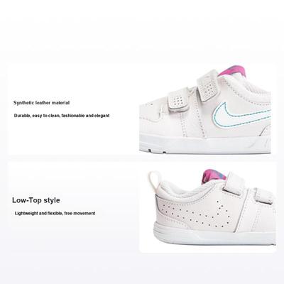Pico 5 TDV Durable Breathable Low-Top Walking Shoes Baby Shoes White Pink AR4162-600