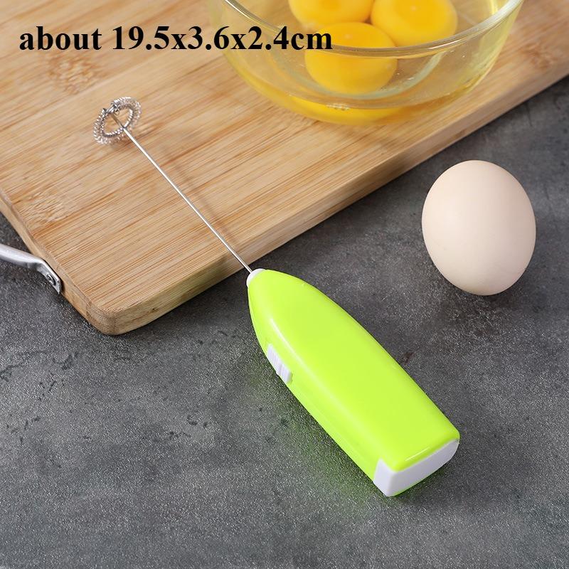 Mini Milk Frother Handheld Foam Maker for Lattes Whisk Coffee Cappuccino Matcha Hot Chocolate Egg Beater Drink Mixer