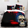 Funny Halloween 3d Bedding Set Print Duvet Cover Set with Pillowcase 2/3pcs Home Textile Single Double Twin Full Queen King Size