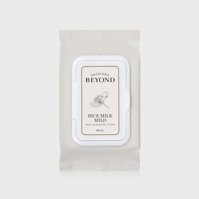 Beyond Rice Milk Mild Deep Cleansing Tissue 50 Sheets