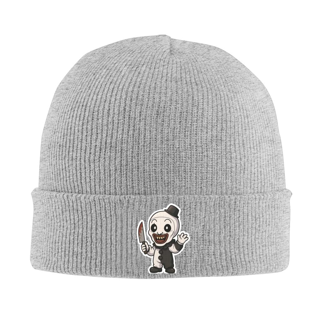 Terrifier Beanie Hats  Bonnet Hats Men Women Y2K Cool Kpop Knitted Hat Spring Design Warm Caps