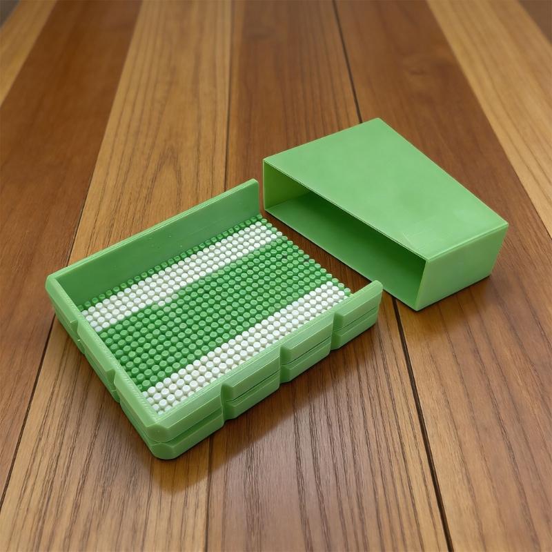 Creative Chocolate Shaped Beads Spatula Holder For Organizing Craft Tool With Ergonomic Designs