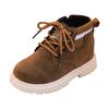 Children Kid Baby Girls Boys Boots  Sport Zip Short Bootie Casual Shoes