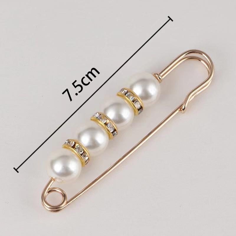 

Бусины Английские булавки Винтажная мода Имитация жемчуга Брошь Булавка Ювелирные украшения для шарфа Пальто Сумка Украшения для одежды Аксессуары