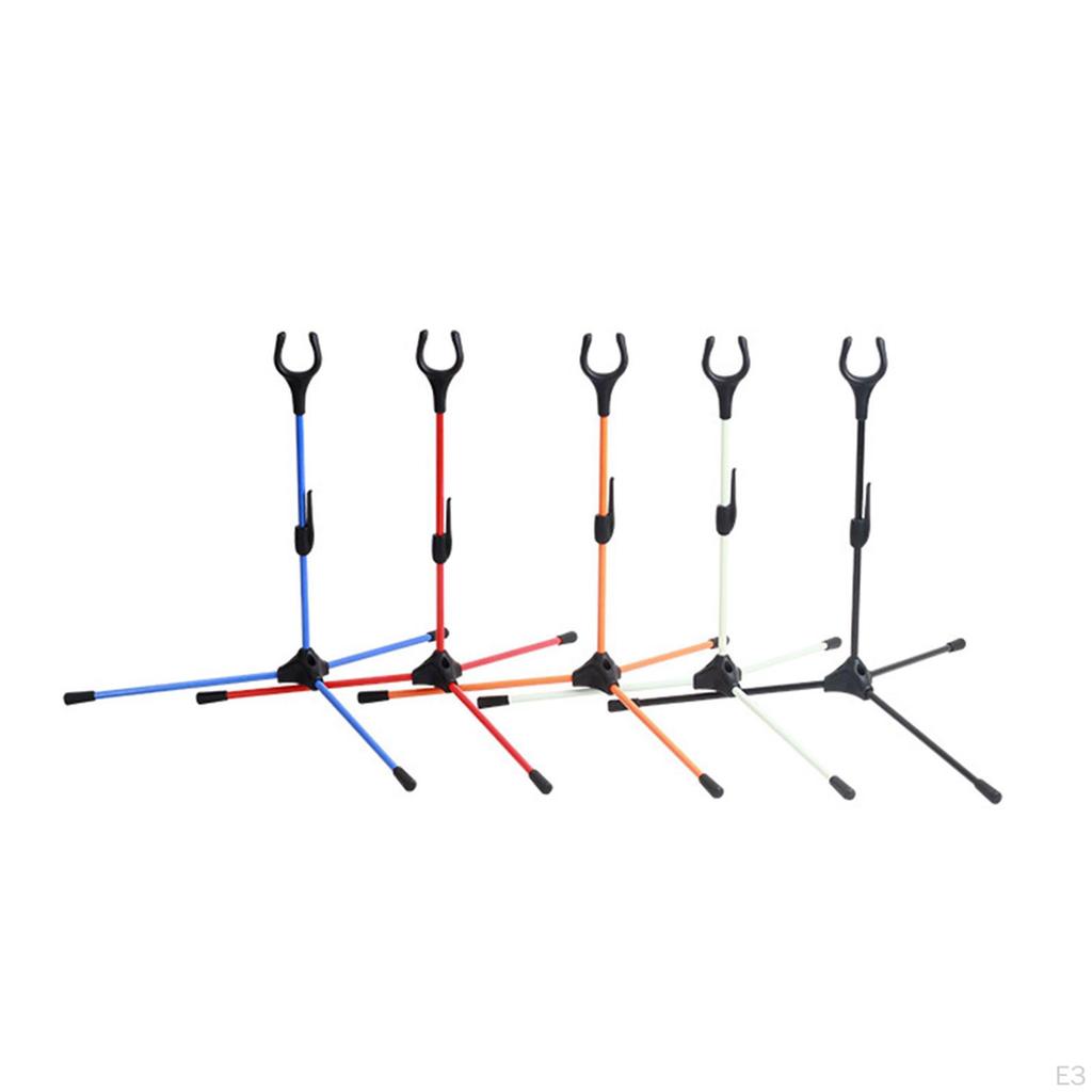 Bows Holder, Bow Holder Rack, Collapsible Target, Portable, Stable, Tripod Detachable