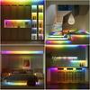 RGB WS2811 IC COB LED Strip Lights 18ft,DC12V Addressable Chasing Color RGB LED Lights,Multicolored Flexible Strips for Party, Decoration, Home DIY