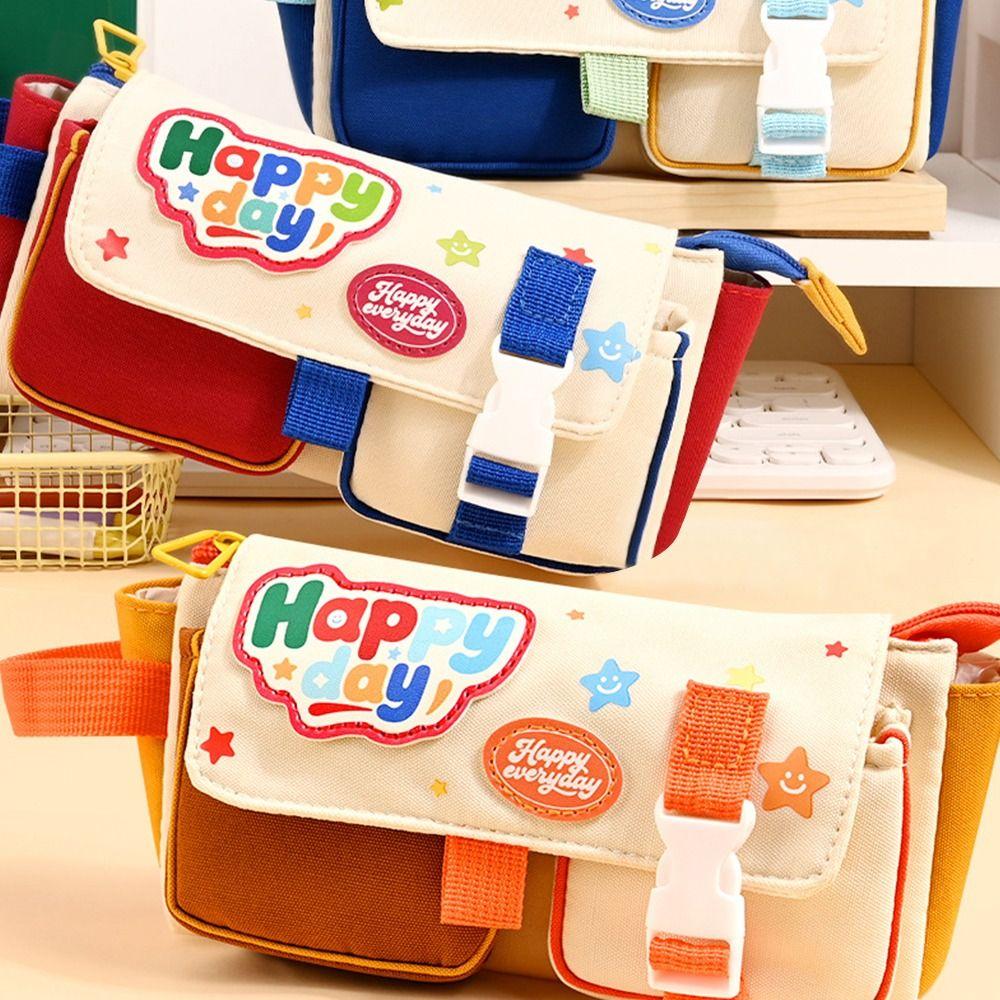 High Appearance Pencil Case Large Capacity Pen Bag New Stationery Organizer  Students