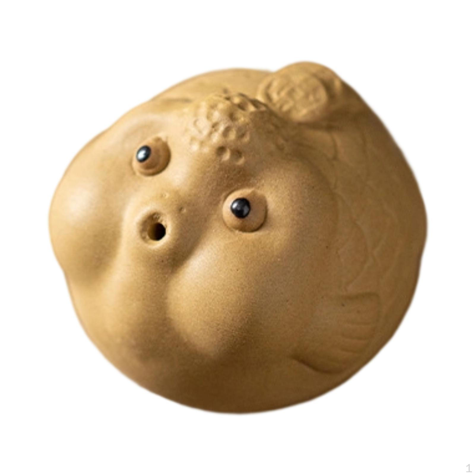 

Китайский Питомец Милый для Любителей Чая Подарок, Креативное Фэн-шуй Украшение Церемония Декорация Фиолетовая Глина жёлтый