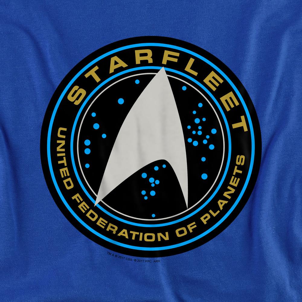 Star Trek Beyond Unisex Adult Starfleet Patch T-Shirt