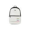 Large Capacity Fashionable Versatile Polyester Backpack Unisex Backpack Off-White Black YBSU167-6A13