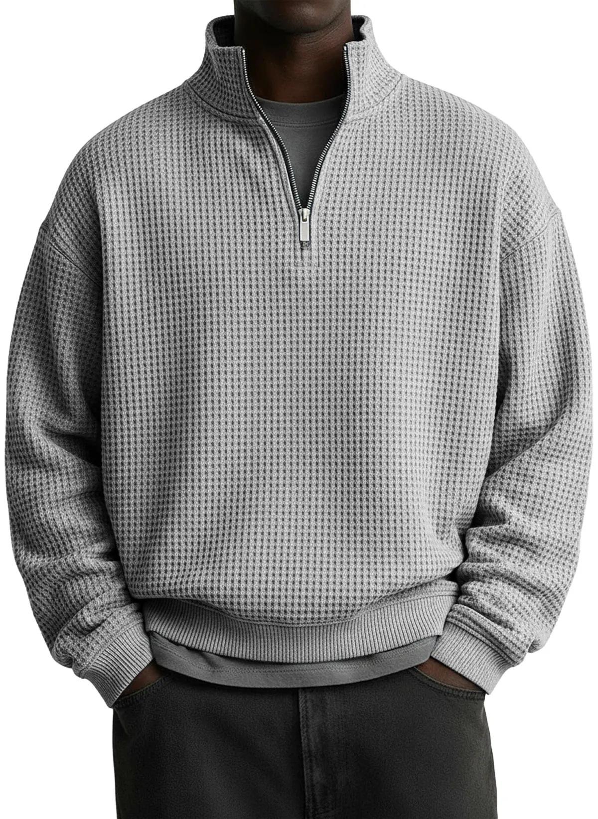 Men`s  Fall Winter Zip Up Hoodie