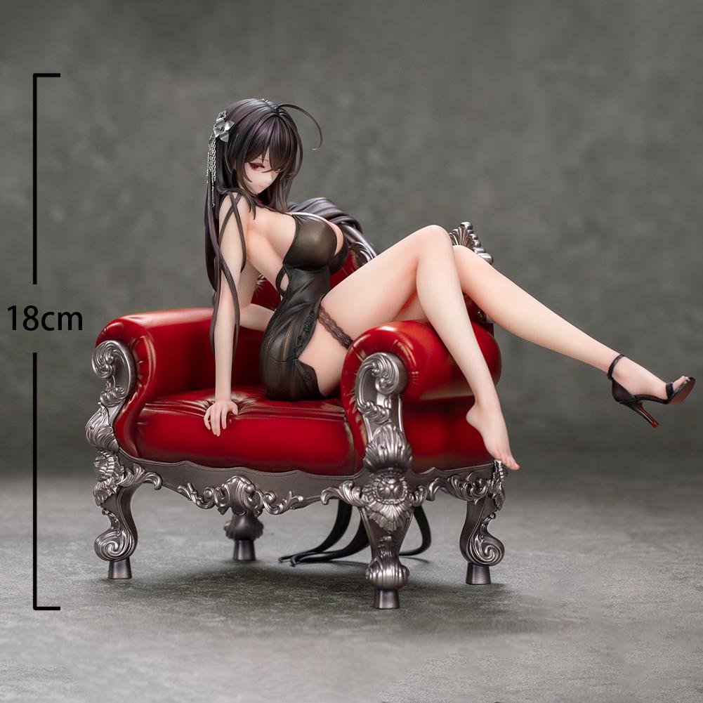 

Anime Game Figure Taiho Formidable Figurine Girl Pvc Statue Model Toys Gifts IJN HMS JK action desk decoration collection Articulated Poseable 18CM
