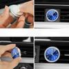 1pc Glow Decorative Car Clock Mini Quartz Watch for Car Decoration