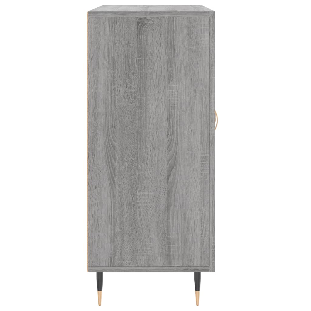 Sideboard Gray Sonoma 90x34x80 cm Particleboard