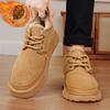 Men's Snow Boots Winter Thermal High Top Fur Lined Casual Shoes Slip Resistant Shoes Outdoor Thick Sole Warm Ankle Boots for Men