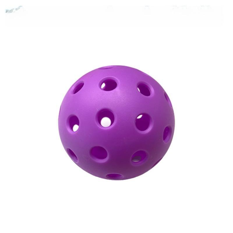 Pickleball Hole 40 74mm Injection Molded High Elasticity Outdoor Training Ball Toy