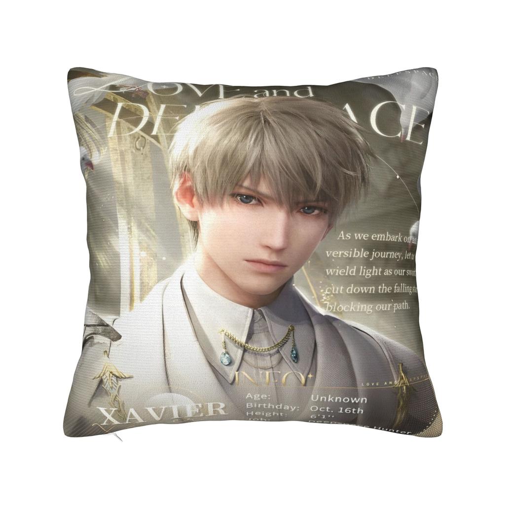 Love And Deepspace Zayne  Pillow Cover Stuff Printing Cushion Cover Gift Pillow Case Cover Home Multi-Size