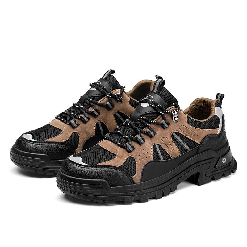 

Осіннє та зимове взуття для охорони праці Взуття для альпінізму на відкритому повітрі Взуття для припливів татусів Чоловіче взуття 39-44 44 коричневий