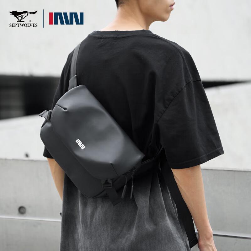 Seven Wolves Men s Casual Workwear Messenger Shoulder Bag
