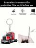 1 Piece of Truck Pattern Multifunctional Keychain DIY Backpack Hanging Decoration Can Be Used for Car Decoration