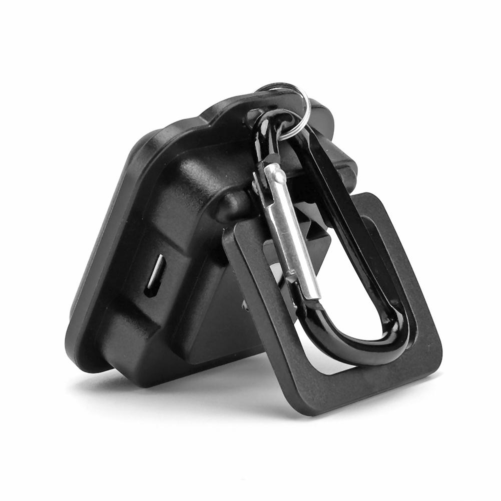 LED Working Light USB Rechargeable Mini Flashlight Portable Bright Keychain Pocket Clip Lantern Outdoor Hiking Fishing Camping