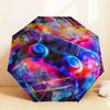 1pc Gamepad Watercolor Pattern Umbrella Design Automatic Opening and Closing Umbrella, High-quality Travel Umbrella,  c1128151