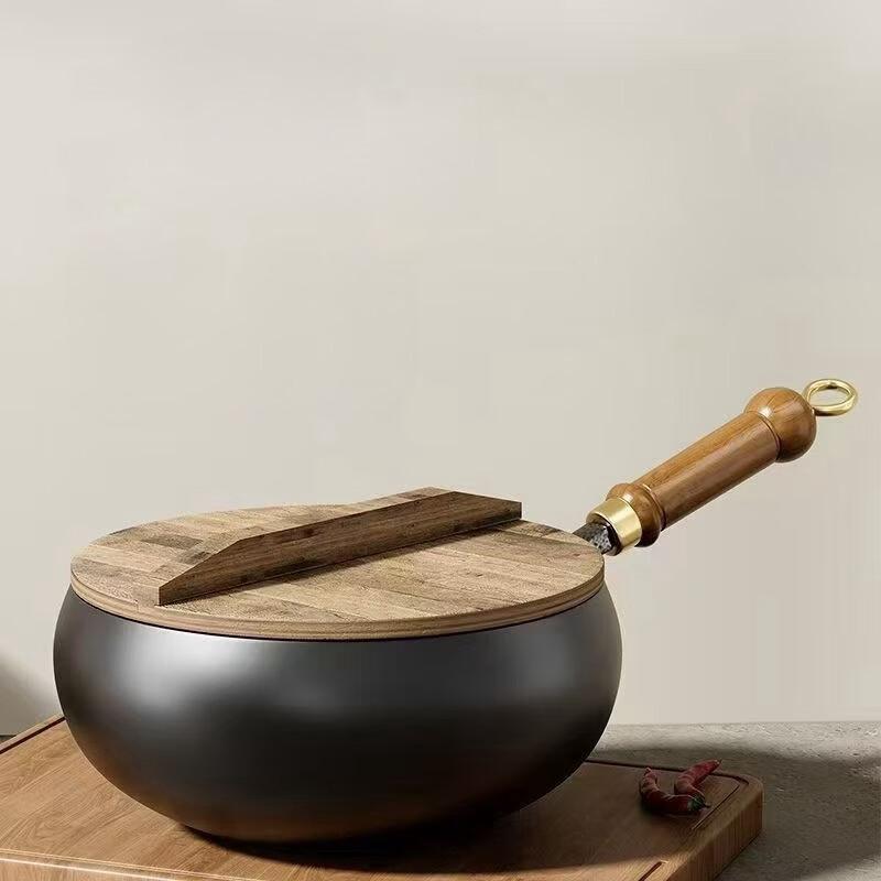 Wutuo Handmade Non-stick Iron Multi-purpose Pot