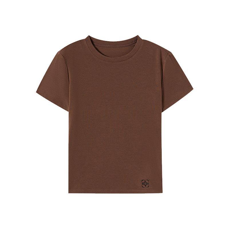 Lancy Embroidered Slim Fit Short Sleeve T-shirt M