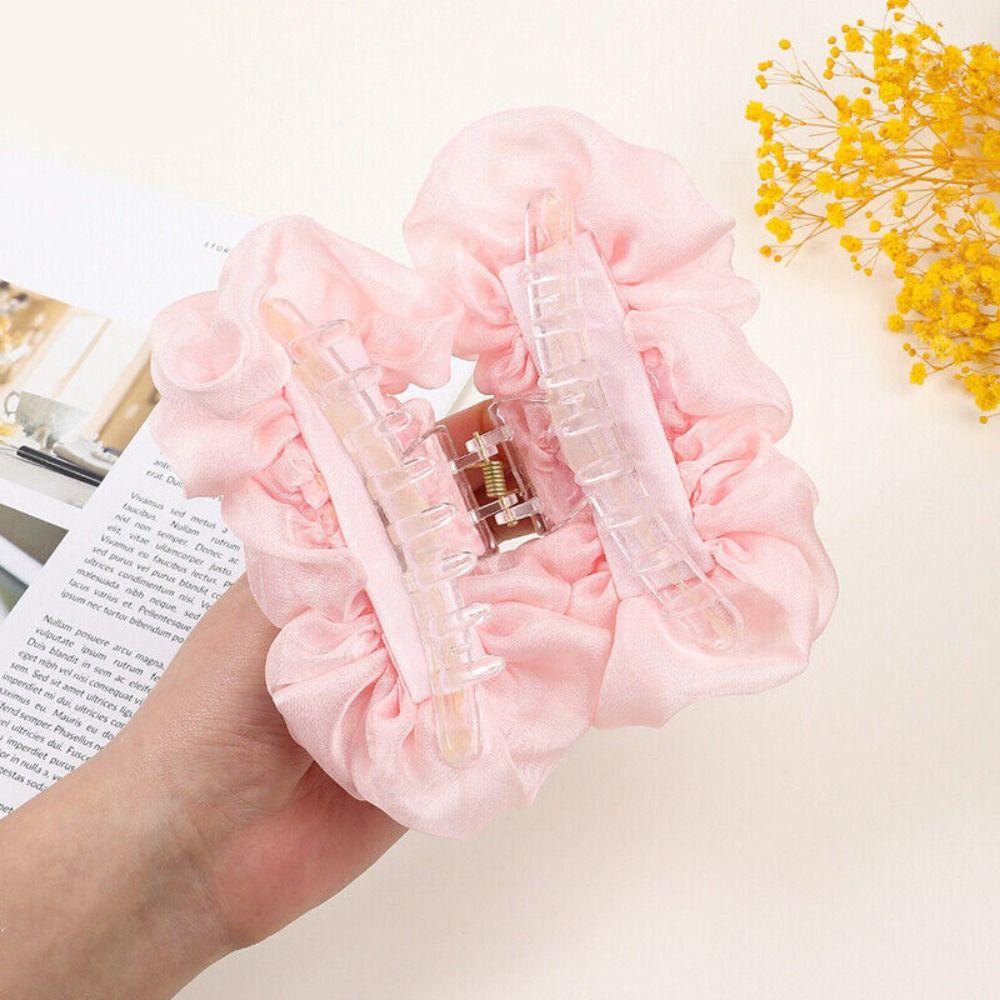 Fashion Large Ponytail Holder Large Hair Clamp Hair Claw Clip Women Hairgrip Bow Barrettes