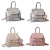 Pu Material Small Fashion Retro Backpack For Daily Casual Use