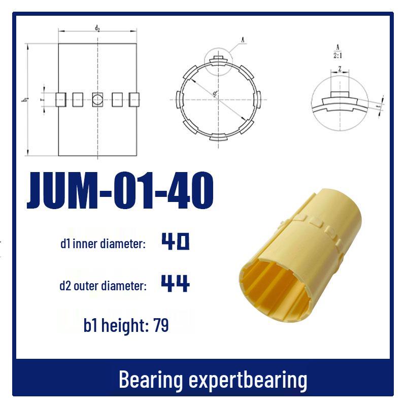 Igus JUM-01-25 Self-Lubricating Plastic Linear Bearing Bushing