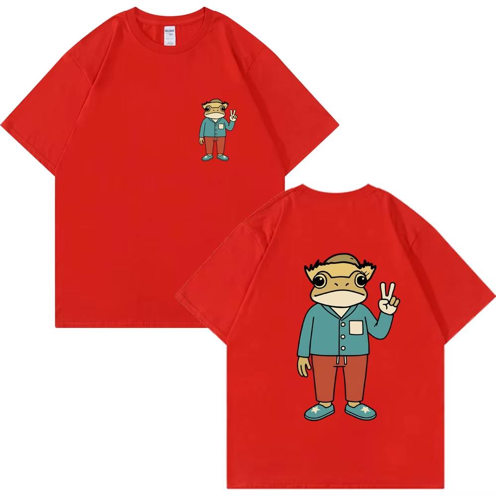 

Bad Bunny Debi Tirar Mas Fotos DTMF Tshirts Cartoon Frog Fashion Unisex Women High Quality T Shirts Cotton Oversized Fans T Shirts 4XL