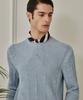 THEKNITCOMPANY (M) Abis Linen Aran Cable Crewneck 3 Colors