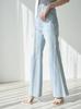 Stretch flare denim pants SWFP252179LBLU1