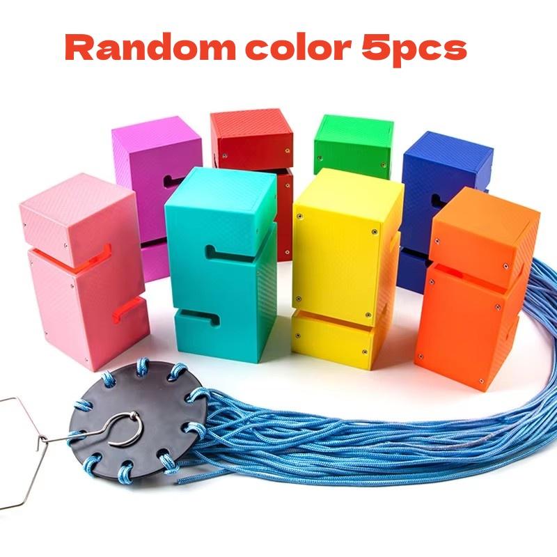 

5Pcs Outdoor Sport Teamwork Game Props Toy Children Cooperate To Build Tower Kindergarten Sensory Equipment Kids Sports Toys