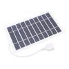 Mini 5V 2W USB Solar Panel Monocrystalline Solar Panel Charger for Camera Water Pump Small Fan with Folding Stand