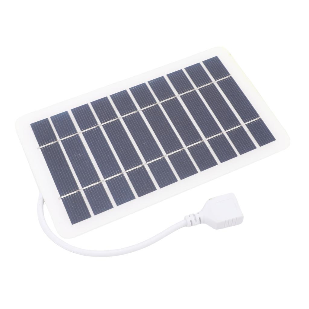 Mini 5V 2W USB Solar Panel Monocrystalline Solar Panel Charger for Camera Water Pump Small Fan with Folding Stand