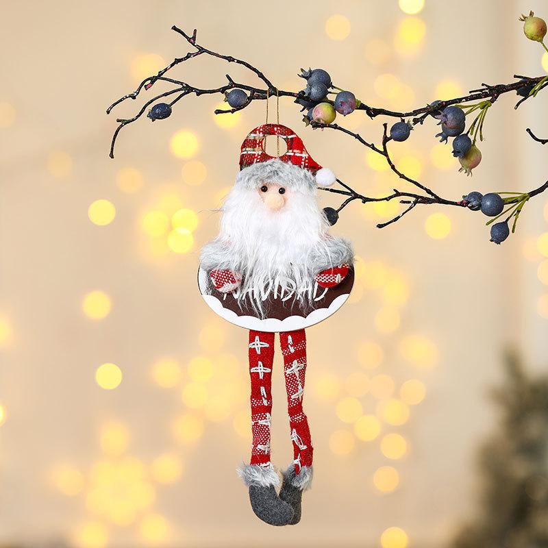Christmas Fabric Ornaments Set - Plush Dolls, Tree Hangers & Gift Decor